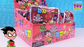 Teen Titans Go Full Set Figural Keyrings Blind Bag Toy Review Opening  PSToyReviews [upl. by Namrehs422]