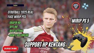 DOWNLOAD  eFootball 2025 PPSSPP  Summer Transfer 202425  Offline Grafik HD [upl. by Rhonda]