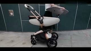 How to Install the Reenborn Baby Stroller  StepbyStep Guide [upl. by Abrahamsen770]