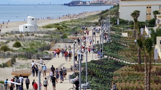 Inauguration du promenoir à Marseillan Plage [upl. by Blackburn]