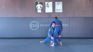 Uno de los derribos más usados y con mayor eficiencia en el Brazilian Jiu Jitsu [upl. by Tonie]