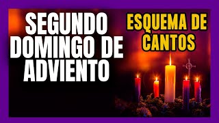 SEGUNDO DOMINGO DE ADVIENTO  ESQUEMA DE CANTOS  COROS CATÓLICOS  CICLO C [upl. by Attem]