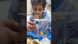 RESPIROMETER  LUNGS EXERCISE lungs respiration breathing sick shortvideo shorts [upl. by Iegres]