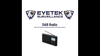 Eyetek DAB Radio [upl. by Duwad637]