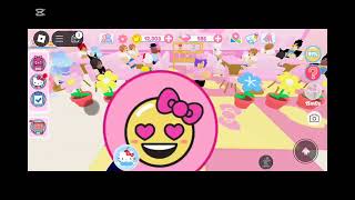 playing hello Kitty Cafe cutecore video [upl. by Angus]