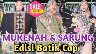 Baju Batik Wanita Modern Kombinasi  ada Mukenah amp mukenah terbaru batikindonesia [upl. by Quinn514]