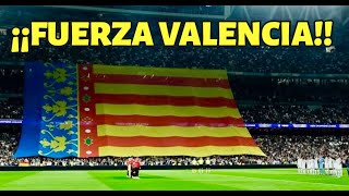 HIMNO DE VALENCIA EN EL BERNABEU [upl. by Seraphine]