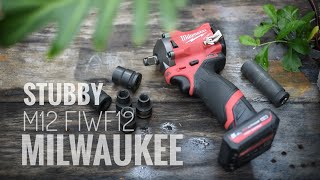 น้องบึ๊กซ่า Milwaukee M12 FIWF12 STUBBY [upl. by Franek]