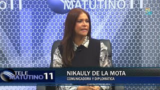 Nikauly De la Mota Comunicadora y Diplomática [upl. by Langer]