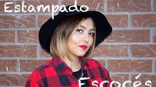 Como combinar la camisa de estampado escocés  leñador cuadros  tartan [upl. by Nahtanohj]