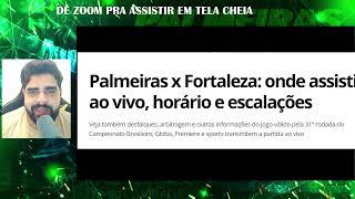 PALMEIRAS X FORTALEZA PROVAVÉL ESCALAÇÃO DE ABEL FERREIRA [upl. by Wightman658]