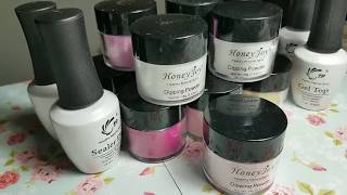 AliExpress Dipping Powders Honey Joy TP [upl. by Einnalem]