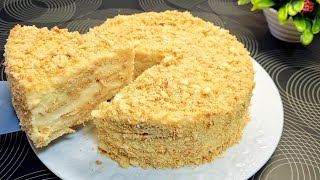 Gâteau en 5 minutes  Vous ferez ce gâteau tous les jours SANS FOUR  Gâteau Napoléon [upl. by Melar]