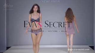 Bradelis New York Lingerie SS2017 Fashion Show  Evas Secret [upl. by Eihtak895]