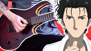 SteinsGate 0 Opening  quotFatimaquot Rock Cover [upl. by Nauqan589]