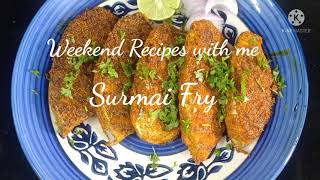 Surmai FrySeer Fish FryVanjaram Fry by Weekend Recipes with Me [upl. by Israeli]