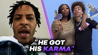 TI Puts King Harris on Blast After Baby Mama Did Him Drty  Took His Money [upl. by Frame]