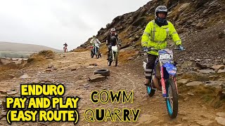 Enduro Riding  cowm quarry 2024 [upl. by Sylvia]