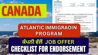 AIP ENDORSEMENT PROCESS  STEP BY STEP  ATLANTIC IMMIGRATION EASYP  NOVA SCOTIA DeeptalkCanada [upl. by Tucky309]