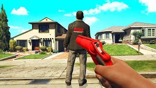 Fully Automatic Flare Gun VS Admin GTA RP [upl. by Asiralc273]