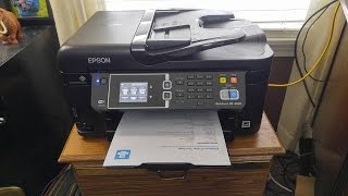 Epson WorkForce WF3620 Printer Review As Fast As Possible [upl. by Norred149]