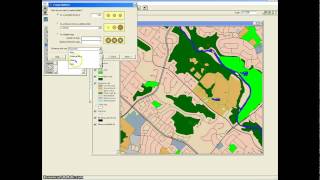 Arcview 33 tutorial 5  Measuring and Creating Buffers [upl. by Odareg911]