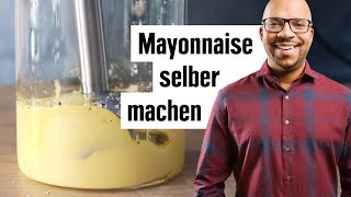 Mayonnaise selber machen  Mayo mit dem Stabmixer einfach zubereiten  EDEKA [upl. by Hnahk]