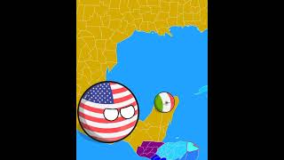 México anexo a Estados Unidos countryballs [upl. by Kester330]