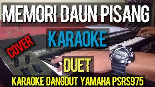 memori daun pisang duet karaoke dangdut [upl. by Nagek]