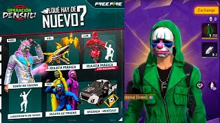 NUEVA AGENDA SEMANAL DE FREE FIRE REGRESA LOS CRIMINALES RULETA DE TOKENS COMO FUNCIONA [upl. by Ylatan]