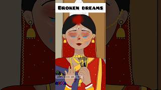 Broken dreams 😔viralvideo animation [upl. by Nallaf]