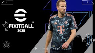 EFOOTBALL PES 2025 PSP ATUALIZADO COM EUROPEU CHUTEIRAS UNIFORMES NARRAÇÃO amp MEDIAFIRE [upl. by Nova]