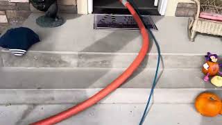 Residential job setup carpetcleaningbusiness [upl. by Ynohtona]