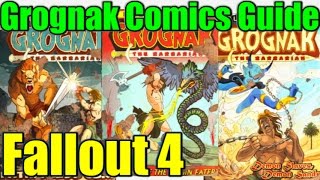 Grognak the Barbarian Comic Book Magazines Guide  Fallout 4 [upl. by Siocnarf]