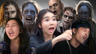 AJAK SARTI DAN NARMANS KE RUMAH ZOMBIE  SAMPE NANGIS BERANTEM [upl. by Alsi]