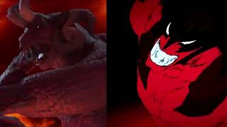 The King TartarusMe The Devil It Fights Vs Apollyon The Demon With Kerchak Vs Tublat In Resounded [upl. by Annirak586]