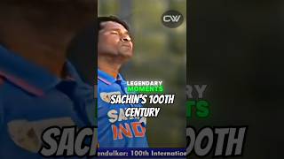 Sachin Tendulkars 100th Century A Masterclass in Cricketing Brilliance cricket sachintendulkar [upl. by Navis251]