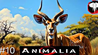 Playing As Biggest Antelope in Animalia Survival  Greater Kudu Gameplay Animalia Survival [upl. by Kessiah]