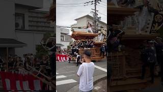 令和6年堺市八田荘地区八田北町だんじり祭りやりまわし神出 祭り だんじり祭り だんじり祭 danjiri だんじり お祭り [upl. by Anilev]