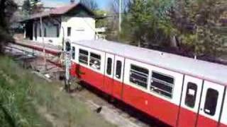 Cogwheel railway in Budapest  Fogaskerekű [upl. by Teilo419]