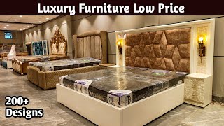 Luxury Beds Sofa Sets Dinning Tables Chairs Cabinets on Sale in Kirti nagar Furniture Market Delhi [upl. by Dnaltruoc]