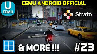 CEMU Android Official  Strato Performance Update  Uzuy Edge Discord Backup  RPCS3 PC Updated [upl. by Aisayn]