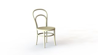 SolidWorks Tutorial 227 Thonet  bentwood Chair 3D back curve [upl. by Cathe]