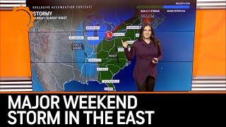 Massive Storm to Hit Eastern US This Weekend [upl. by Mell250]