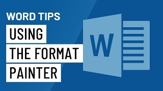 Word Quick Tip Using the Format Painter [upl. by Ainevuol927]