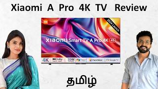 Xiaomi A Pro 4K TV Review in தமிழ் 2024 Model  Best 43 inch 4K Smart Tv under 21000 in India [upl. by Cal]