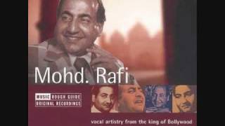 Zikr Us Parivash Ka  Ghazal  HQ  Mohammad Rafi Sahib [upl. by Sill333]