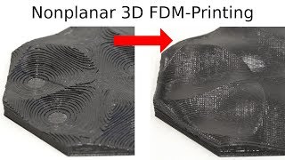 3D Printing of Nonplanar Layers for Smooth Surface Generation [upl. by Ettenwahs991]