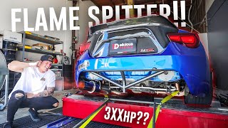 TURBO BRZ SHOOTS FLAMES  BRZ Gets E85 Dyno Tune [upl. by Leasia891]