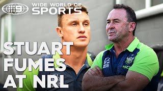 Ricky Stuart devastated over losing Jack Wighton to Souths  Wide World of Sports [upl. by Dalohcin]